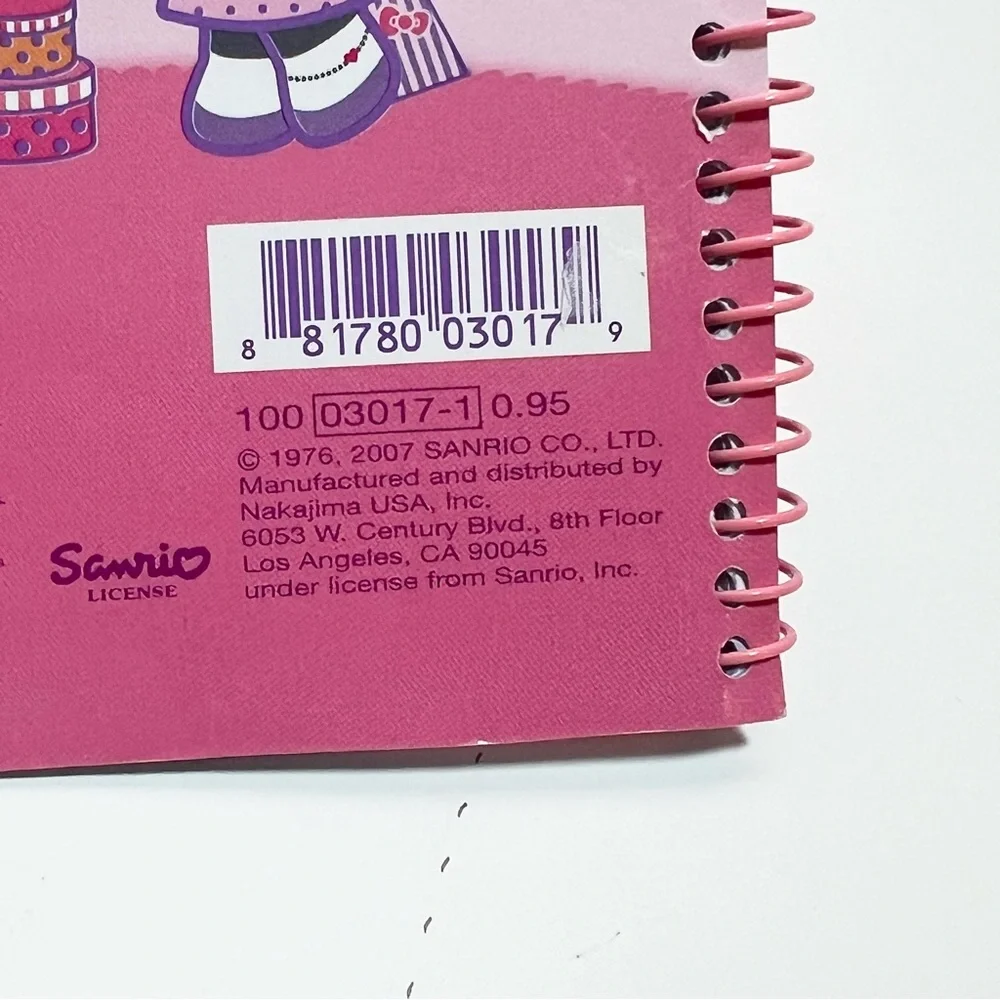 Y2K 2000s mcbling Sanrio hello Kitty school supplies set